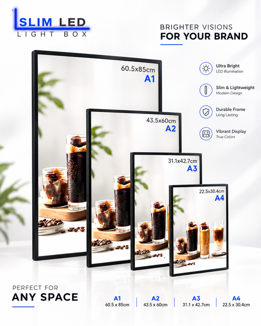 Slim A1 Advertising Lightbox (60.5 x 85)