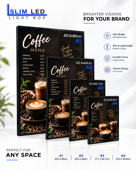 Slim A3 Advertising Lightbox (31.1 x 42.7)